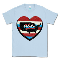 Dusty Blue VOTE Classic Tee - Bettercallsaul