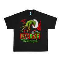 Black grinch hand nurse manager Urban Heavy Tee - NancyCooperArtShop