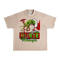 French Oak grinch hand nurse manager Urban Heavy Tee - NancyCooperArtShop