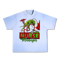 Grape Ice grinch hand nurse manager Urban Heavy Tee - NancyCooperArtShop