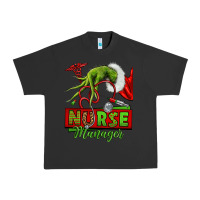 Pigment Black grinch hand nurse manager Urban Heavy Tee - NancyCooperArtShop