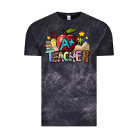 Cloud Black a teacher Vintage Tee - NancyCooperArtShop