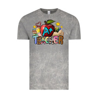 Cloud Rock a teacher Vintage Tee - NancyCooperArtShop