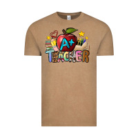 Vintage Coffee a teacher Vintage Tee - NancyCooperArtShop