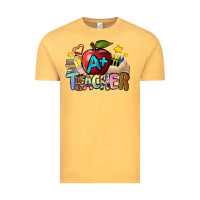 Vintage Mustard a teacher Vintage Tee - NancyCooperArtShop