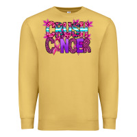 Antique Gold crush cancer Premium Sweatshirt - SublimationCraftShop