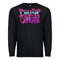 Black crush cancer Premium Sweatshirt - SublimationCraftShop