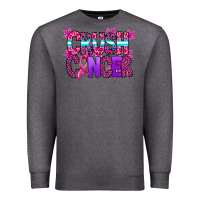Charcoal Heather crush cancer Premium Sweatshirt - SublimationCraftShop