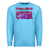 Ocean Blue crush cancer Premium Sweatshirt - SublimationCraftShop