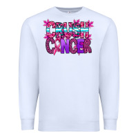 White crush cancer Premium Sweatshirt - SublimationCraftShop