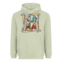 Matcha baseball mama Heavyweight Hoodie - CowhideDigitalArt