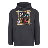 Smoke baseball mama Heavyweight Hoodie - CowhideDigitalArt