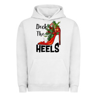 Pigment Lunar Rock deck the heels Christmas Urban Hoodie - BarkalooDesign