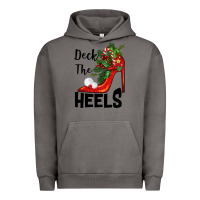 Pigment Tornado deck the heels Christmas Urban Hoodie - BarkalooDesign