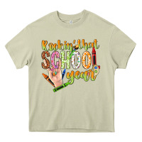 Mossy rockin that school year Heavy Core Tee - NancyCooperArtShop