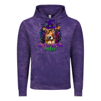 Cloud Purple Hocus Pocus Heifer with Cow and Halloween Vintage Hoodie - texasbilliewilder