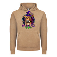 Vintage Coffee Hocus Pocus Heifer with Cow and Halloween Vintage Hoodie - texasbilliewilder