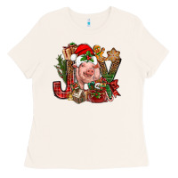 Bone joy christmas with pig bbs Ladies Tee - BundleAndBundleShop