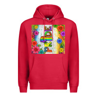 Cardinal LGBTQ+ Pride With Flower Tumbler Premium Hoodie - BundleAndBundleShop