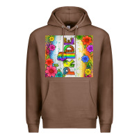 Chestnut LGBTQ+ Pride With Flower Tumbler Premium Hoodie - BundleAndBundleShop