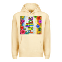 Pina Colada LGBTQ+ Pride With Flower Tumbler Premium Hoodie - BundleAndBundleShop