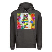 Smoke LGBTQ+ Pride With Flower Tumbler Premium Hoodie - BundleAndBundleShop