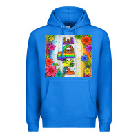 True Royal LGBTQ+ Pride With Flower Tumbler Premium Hoodie - BundleAndBundleShop