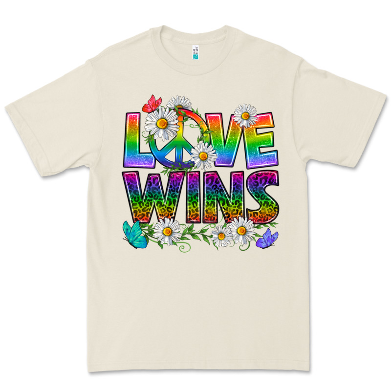 Pride Lgbtq+ Love Wins Premium Tee by BundleAndBundleShop | Teevron