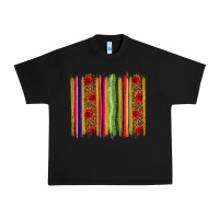 Black Mexico Serape Brushstroke Urban Heavy Tee - texasbilliewilder