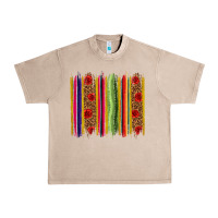 French Oak Mexico Serape Brushstroke Urban Heavy Tee - texasbilliewilder