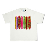 Pistachio Mexico Serape Brushstroke Urban Heavy Tee - texasbilliewilder