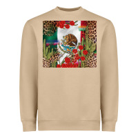 Mushroom Mexico flag Heavyweight Sweatshirt - FaDigitalArtStudio