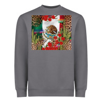 Storm Mexico flag Heavyweight Sweatshirt - FaDigitalArtStudio