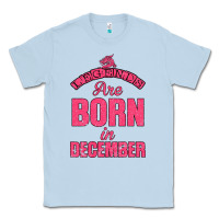 Dusty Blue LEGENDS ARE BORN İN DECEMBER Classic Tee - Bettercallsaul