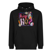 Black hip hop Heavyweight Hoodie - CowhideDigitalArt