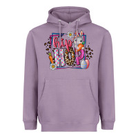 Lavender hip hop Heavyweight Hoodie - CowhideDigitalArt