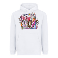 White hip hop Heavyweight Hoodie - CowhideDigitalArt