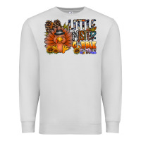Dove Grey little mister gobble gobble Premium Sweatshirt - CowhideDigitalArt