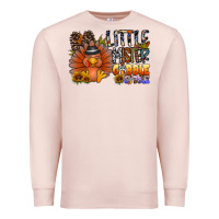 Pale Pink little mister gobble gobble Premium Sweatshirt - CowhideDigitalArt