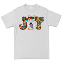Dove Grey white shepherd christmas joy Premium Tee - RanaPortraitStore