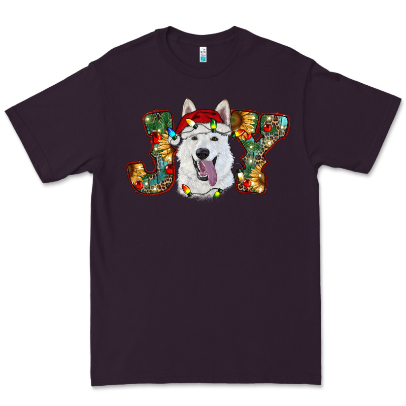 White Shepherd Christmas Joy Premium Tee by RanaPortraitStore | Teevron