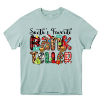 Arona santa s favorite bank teller Heavy Core Tee - MaliasSmallBusiness