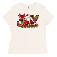 Bone joy christmas with santa bbs Ladies Tee - BundleAndBundleShop