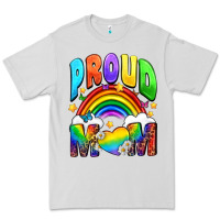 Dove Grey Western Proud Mom Premium Tee - BundleAndBundleShop