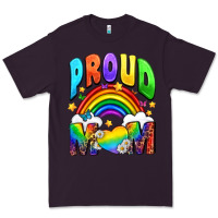 Plum Western Proud Mom Premium Tee - BundleAndBundleShop