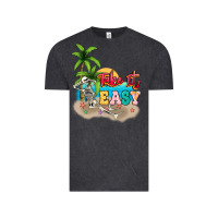 Vintage Black take it easy Vintage Tee - NancyCooperArtShop