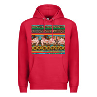 Cardinal western serape pigs Premium Hoodie - RanaPortraitStore