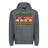 Rock western serape pigs Premium Hoodie - RanaPortraitStore