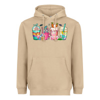 Mushroom easter day coffee gnome Heavyweight Hoodie - CowhideDigitalArt