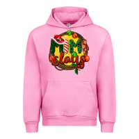 Fuchsia Pink mimi claus christmas Urban Hoodie - BarkalooDesign